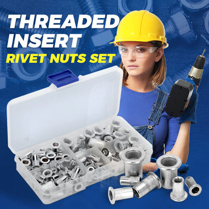 🔩 50% OFF – Flat Head Rivet Nut Assortment Set