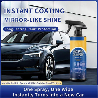 🚗💨 Advanced Ceramic Coating Spray – 5-Minute Application, 12-Month Shine & Hydrophobic Protection. Instant Gloss, Effortless Shine!🏆✨