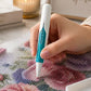 🔥 BUY 1 GET 1 FREE – 💎 Automatic Diamond Painting Bead Dispenser Pen & Tray Set