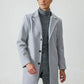 🔥Black-Friday-Mega-Angebot – 50 % OFF!🔥 Men's Classic Single Row Buckle Solid Color Jacket - Timeless Daily Essential