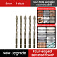 ⏳Time-Limited Special⏰4-Flute Eccentric Drill Bit Kit – Titanium-coated & multi-material ✨