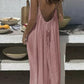 🏖️SUMMER HOT SALE💥50K+ SOLD!💃Chic Backless Spaghetti Strap Dress for Women 🌴🤍 | Soft Fabric Multiple Sizes & Colors