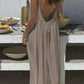 🏖️SUMMER HOT SALE💥50K+ SOLD!💃Chic Backless Spaghetti Strap Dress for Women 🌴🤍 | Soft Fabric Multiple Sizes & Colors