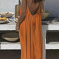 🏖️SUMMER HOT SALE💥50K+ SOLD!💃Chic Backless Spaghetti Strap Dress for Women 🌴🤍 | Soft Fabric Multiple Sizes & Colors