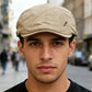 Adjustable Breathable Flat Cap for Men