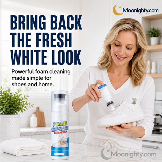 Rinse-Free Foam Cleaner with Built-In Brush