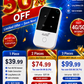 📶[Unlimited 5G] Mobile pocket router