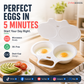 Dual Cavity Microwave Egg Poacher