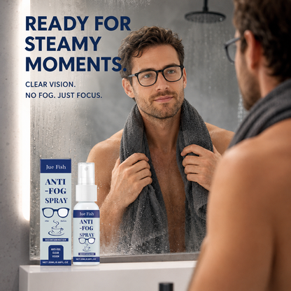 Multipurpose anti-fog spray for lenses and glass