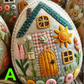 Patchwork Felt Easter Egg House DIY Kit