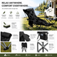 🪑Portable, adjustable folding chair for outdoor use – Lightweight, sturdy, and versatile – Ideal for the garden, camping, the beach, or the patio – Easy to transport and set up 🏕️✨