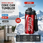 🥤Double-walled, insulated stainless steel cup shaped like a can of cola.