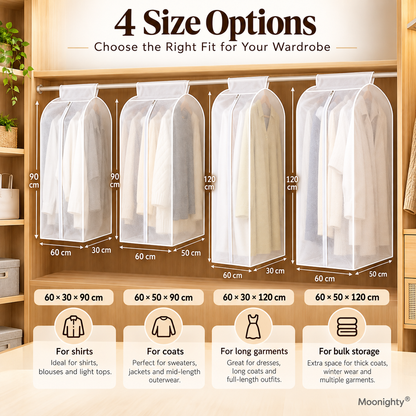 🔥50% OFF!!👚Hanging Garment Dust Cover - Dust Covers for Clothes