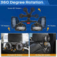 📢📢50% OFF !! ⏰ Dual Head USB Car Seat Fan – 360° Rotatable, 3 Speeds, Quiet & Powerful 🚗