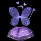 Rechargeable Electric Fairy Wings with LED Lights & Music