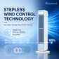 ❄️Portable USB Tower Fan (5 speeds) – compact, powerful, and versatile – perfect for the office, bedroom, and on the go