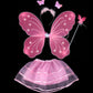 Rechargeable Electric Fairy Wings with LED Lights & Music