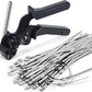 🔥 304 Stainless Steel Zip Tie Kit | 4X Stronger Than Plastic | 50% OFF Pro Tool!