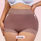 🔥🔥3PC High Waist Shapewear Panty with Anti-Slip Silicone Band - Stretchy Breathable & Seamless Tummy Control Butt Lifting for Everyday Confidence Women's Basic Minimalist Multi Colors 3Pcs Leg
