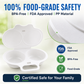 Dual Cavity Microwave Egg Poacher
