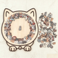 🎁Christmas Sale 51% OFF🎅135-Piece Morandi-Colored Cat Shaped Wooden Jigsaw Puzzle