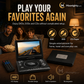 ⏰🎉Limited-time Offer: 54% OFF!🎉—📺 7.8" HD Portable DVD/EVD Player – Large Screen, Rechargeable & Compatible with DVD/CD/USB/SD