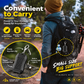 1200mAh Solar Power Bank Keychain with LED Flashlight – 50% OFF