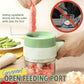 🥳50% OFF NOW! Wireless Food Processor – Cordless, one-touch chop. Perfect for arthritic hands. Kitchen prep made easy⚡🥗