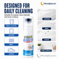Rinse-Free Foam Cleaner with Built-In Brush