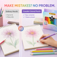 🎁50-Color Erasable Triangular Colored Pencils with Eraser Tips