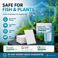 🐠 BUY 1 GET 1 FREE! ✨ AQUARIUM CLARIFYING SHEETS - Crystal Clear Water in 24 Hours, Removes Odors and Impurities, Safe for All Fish and Plants 🌿🔮