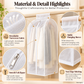🔥50% OFF!!👚Hanging Garment Dust Cover - Dust Covers for Clothes