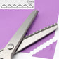 ✂️50% OFF NOW! DIY Serrated Sewing Scissors‑Zig‑Zag Pinking Shears, Anti‑Fray Fabric Cutting Tool for Cloth, Paper & Handmade Craft Projects