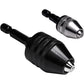 3-Jaw Keyless Drill Chuck Quick-Change Adapter