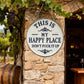 🌸Spring Promotion - 50% OFF🌸  “This Is My Happy Place” Door Sign