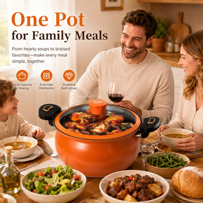 Non-stick Enamel Micro-pressure Pot