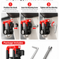 Front-Mounted Helmet Lock for Motorcycles