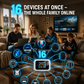 📶Mobile hotspot with full Wi-Fi coverage