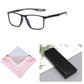 🕶️ Sporty, ultra-lightweight progressive glasses: blue light filter and lenses for near and far vision—comfortable for everyday use!