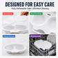 Dual Cavity Microwave Egg Poacher