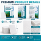 🐠 BUY 1 GET 1 FREE! ✨ AQUARIUM CLARIFYING SHEETS - Crystal Clear Water in 24 Hours, Removes Odors and Impurities, Safe for All Fish and Plants 🌿🔮