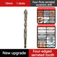 ⏳Time-Limited Special⏰4-Flute Eccentric Drill Bit Kit – Titanium-coated & multi-material ✨