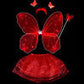 Rechargeable Electric Fairy Wings with LED Lights & Music