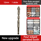 ⏳Time-Limited Special⏰4-Flute Eccentric Drill Bit Kit – Titanium-coated & multi-material ✨