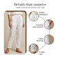 👖 50% OFF NOW! 🌿 Women's Elastic Waist Cotton Linen Wide Leg Pants – Breathable, Lightweight & Relaxed Fit ☀️