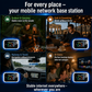📶Mobile hotspot with full Wi-Fi coverage