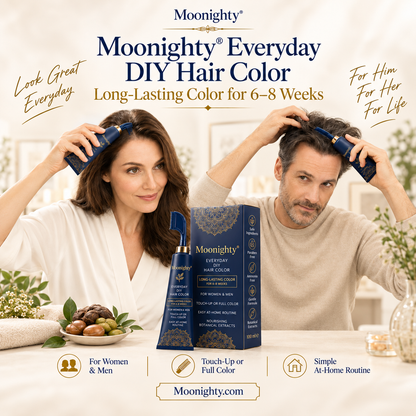 Herbal Hair Dye Comb for Home Use