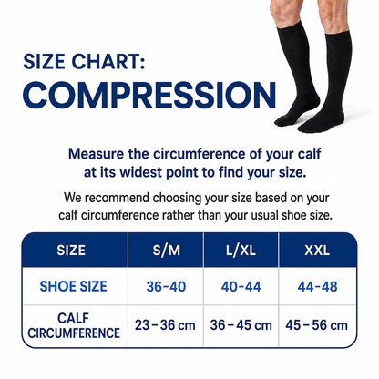 ❄️Summer Sale: 50% Off!🔥Knee-High Compression Socks with Zipper – Breathable Sports Support Socks for Running, Travel, Work, and Standing for Long Periods