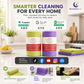 Multipurpose Reusable Tear-Off Cleaning Cloth Roll