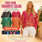 💃 Last Day Sale 50% Off 💐Women's Vacation Style Loose V-Neck Printed Top with Dolman Sleeves